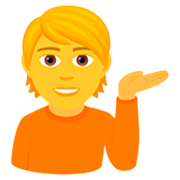 💁 Emoji Pessoa Com A Palma Virada Para Cima na JoyPixels 7.0.