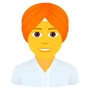 Emoji 👳 Persona Con Turbante su JoyPixels 7.0.