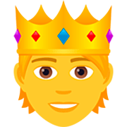 🫅 Emoji Persona Con Corona en JoyPixels 7.0.