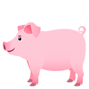 🐖 Emoji Porco na JoyPixels 7.0.