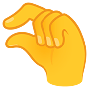 🤏 Emoji Mano Pellizcando en JoyPixels 7.0.