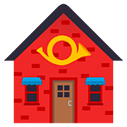 Emoji 🏤 Ufficio Postale su JoyPixels 7.0.