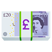 💷 Emoji Pfund-Banknote JoyPixels 7.0.