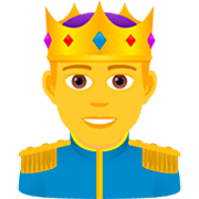 🤴 Emoji Príncipe na JoyPixels 7.0.