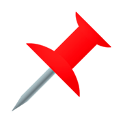 Emoji 📌 Puntina su JoyPixels 7.0.