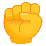 Emoji ✊ Pugno su JoyPixels 7.0.