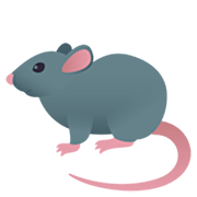 🐀 Emoji Rato na JoyPixels 7.0.