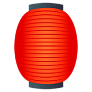 🏮 Emoji Lanterna Vermelha De Papel na JoyPixels 7.0.