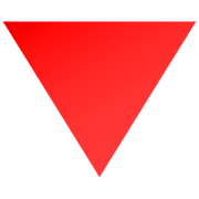 Emoji 🔻 Triangolo Rosso Con Punta Verso Il Basso su JoyPixels 7.0.