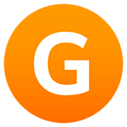 Emoji 🇬 Lettera simbolo indicatore regionale G su JoyPixels 7.0.