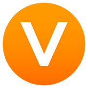 🇻 Emoji Letra do símbolo indicador regional V na JoyPixels 7.0.