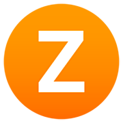 Indicador regional símbolo letra Z JoyPixels 7.0.