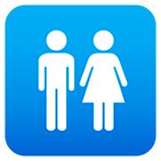 Émoji 🚻 Panneau Toilettes sur JoyPixels 7.0.