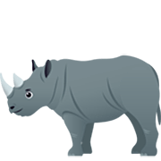 🦏 Emoji Rinoceronte en JoyPixels 7.0.