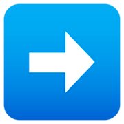 ➡️ Emoji Pfeil nach rechts JoyPixels 7.0.