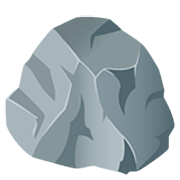 🪨 Emoji Pedra na JoyPixels 7.0.
