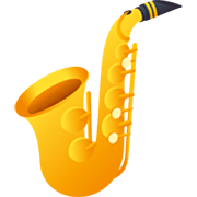Saxofón JoyPixels 7.0.