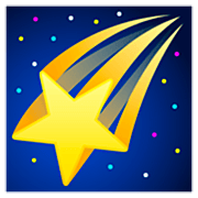 🌠 Emoji Estrela Cadente na JoyPixels 7.0.