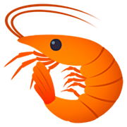 Émoji 🦐 Crevette sur JoyPixels 7.0.