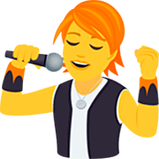 🧑‍🎤 Emoji Cantor na JoyPixels 7.0.