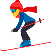 Skifahrer(in) JoyPixels 7.0.