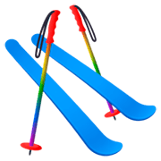 🎿 Emoji Esquís en JoyPixels 7.0.