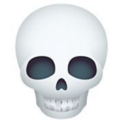 💀 Emoji Caveira na JoyPixels 7.0.