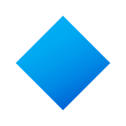 Rombo Blu Piccolo JoyPixels 7.0.