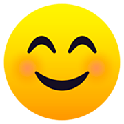 Cara Feliz Con Ojos Sonrientes JoyPixels 7.0.