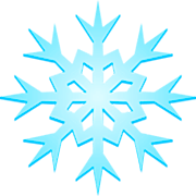 Emoji ❄️ Fiocco Di Neve su JoyPixels 7.0.