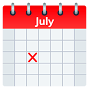 🗓️ Emoji Calendario De Espiral en JoyPixels 7.0.