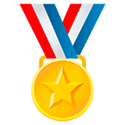 Medalla Deportiva JoyPixels 7.0.