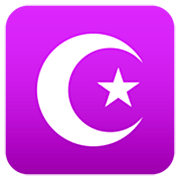 ☪️ Emoji Media Luna Y Estrella en JoyPixels 7.0.