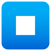⏹️ Emoji Botão Parar na JoyPixels 7.0.