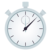 Chronomètre JoyPixels 7.0.
