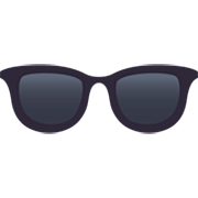 🕶️ Emoji óculos Escuros na JoyPixels 7.0.