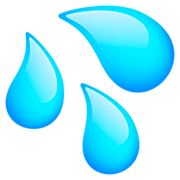 Emoji 💦 Gocce Di Sudore su JoyPixels 7.0.