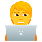 🧑‍💻 Emoji IT-Experte/IT-Expertin JoyPixels 7.0.