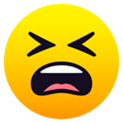 😫 Emoji Rosto Cansado na JoyPixels 7.0.