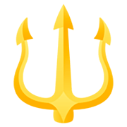 🔱 Emoji Emblema De Tridente en JoyPixels 7.0.