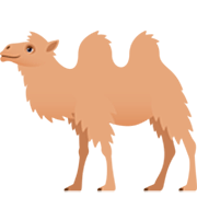 🐫 Emoji Camelo Com Duas Corcovas na JoyPixels 7.0.