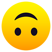 Emoji 🙃 Faccina Sottosopra su JoyPixels 7.0.