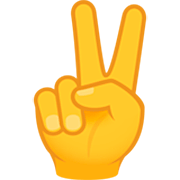 ✌️ Emoji Mano Con Señal De Victoria en JoyPixels 7.0.