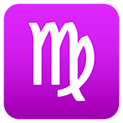 Emoji ♍ Segno Zodiacale Della Vergine su JoyPixels 7.0.