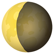 🌘 Emoji Lua Minguante Côncava na JoyPixels 7.0.