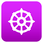 Emoji ☸️ Ruota Del Dharma su JoyPixels 7.0.