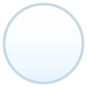 Círculo Branco JoyPixels 7.0.
