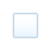 Emoji ▫️ Quadrato Bianco Piccolo su JoyPixels 7.0.