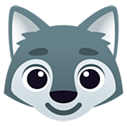 Émoji 🐺 Loup sur JoyPixels 7.0.