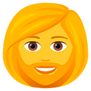 Émoji 🧔‍♀️ Femme Barbu sur JoyPixels 7.0.
